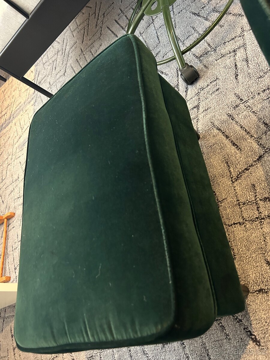 Křeslo ikea Strandmon a podnožka - 8