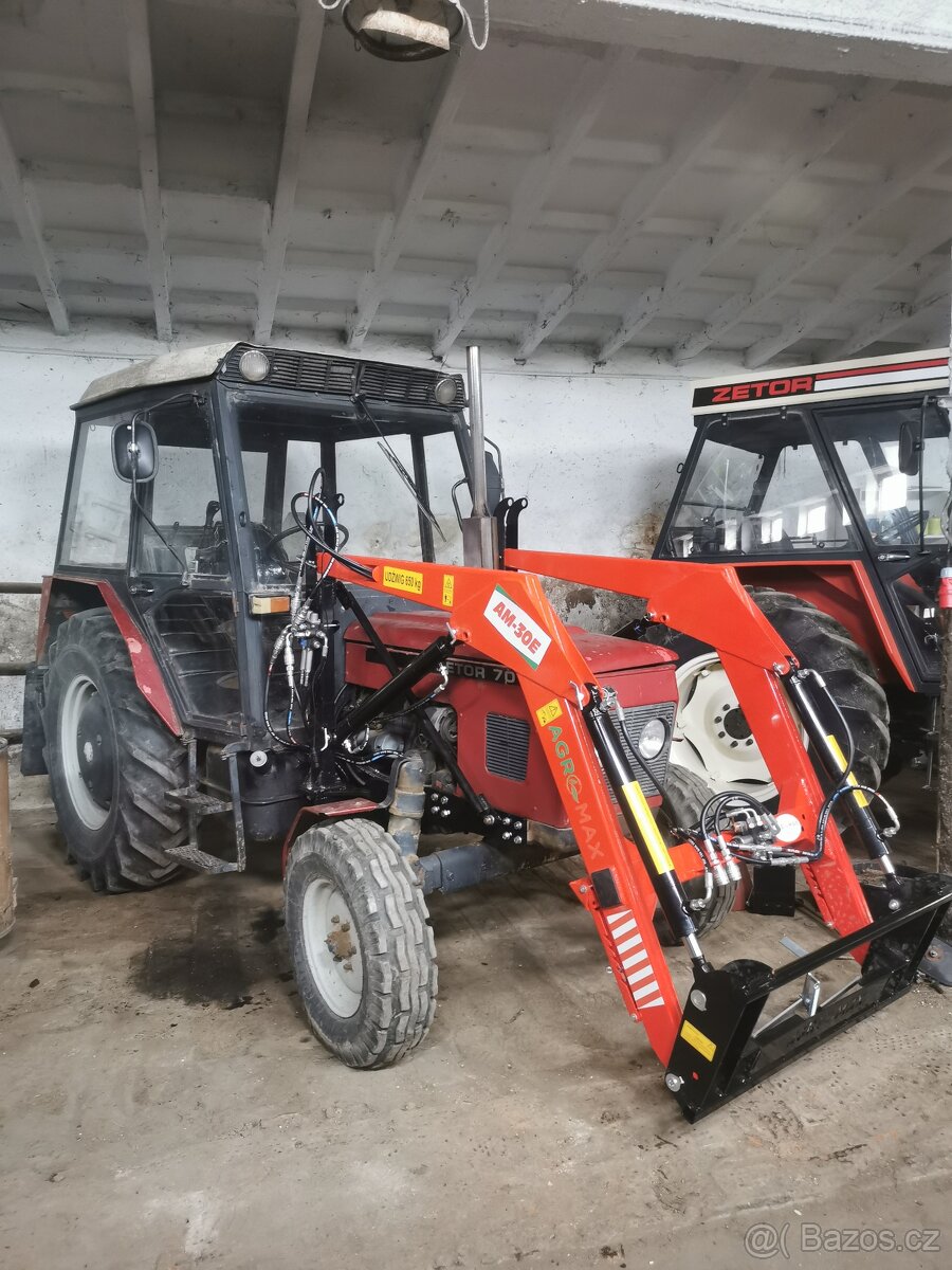 MONTÁŽ ČELNÍHO NAKLADAČE NA ZETOR, JOYSTICK ZDARMA - 8