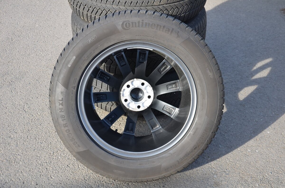 Volkswagen Touareg - originální zimní alu kola 18" - 8