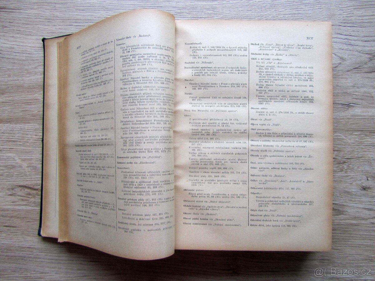 Sbírka zákonů a nařízení 1940 Sammlung se státním znakem - 8