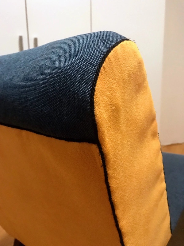 Vintage retro čalouněné křeslo: Po Brně dovoz ZDARMA - 8