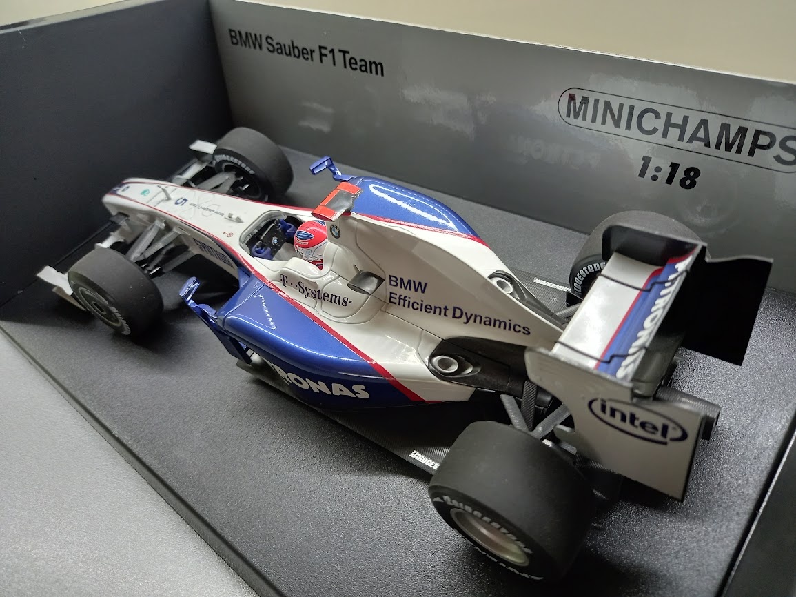 F1 BMW SAUBER F1.09 KUBICA AUSTRALIE 2009 MINICHAMPS 1:18 - 8