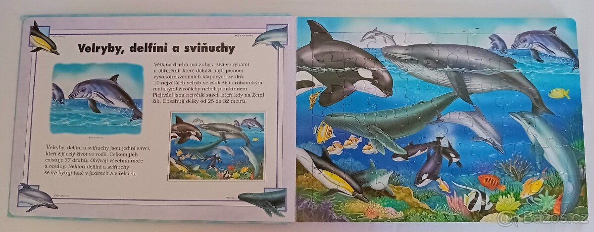 Puzzle Šmoulové 100 dílků + kniha s puzzle - 8