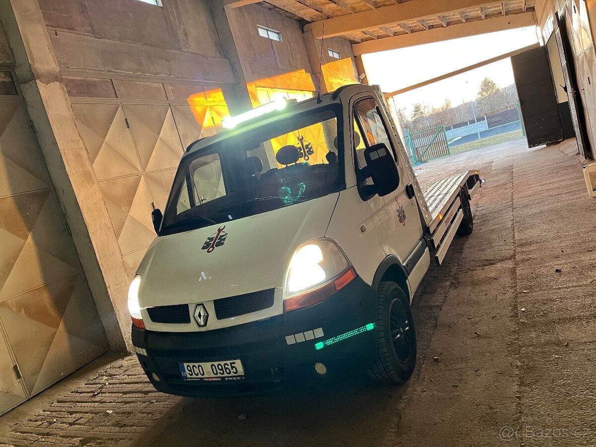 Odtahovka Renault Master 2.5dci Nová STK - 8