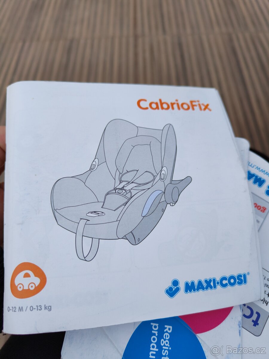 Autosedačka maxi-cosi cabrioFix 0-13kg - 8