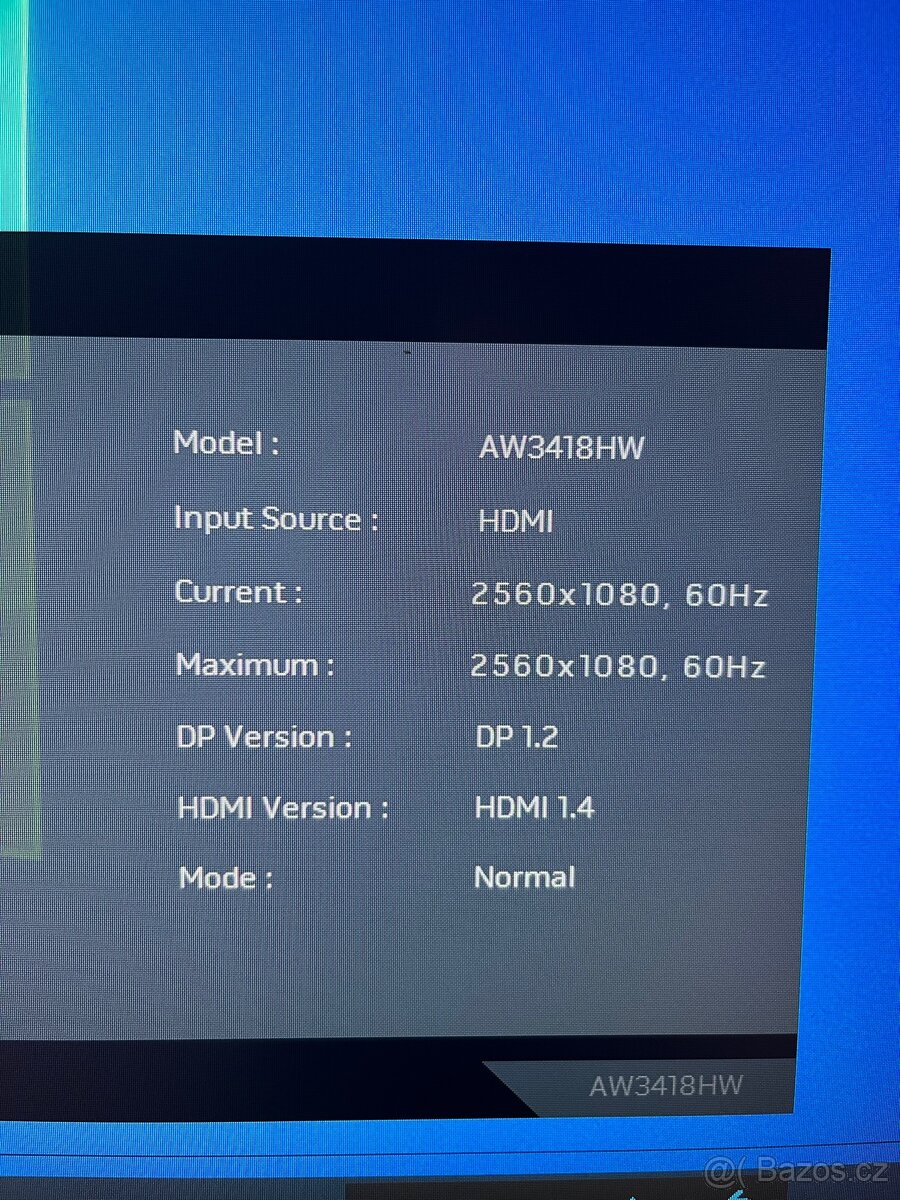 ALIENWARE 34” 160hz - 8