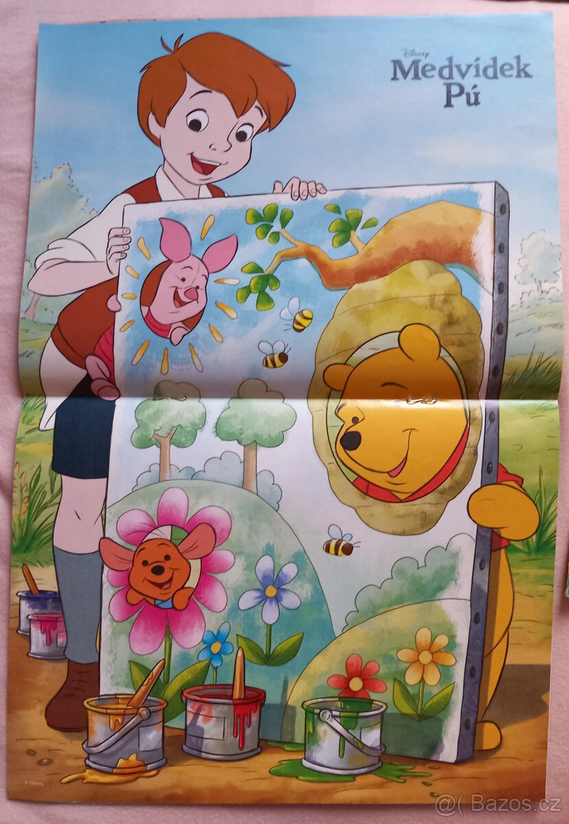 set Medvídek Pú - zdarma puzzle - 8