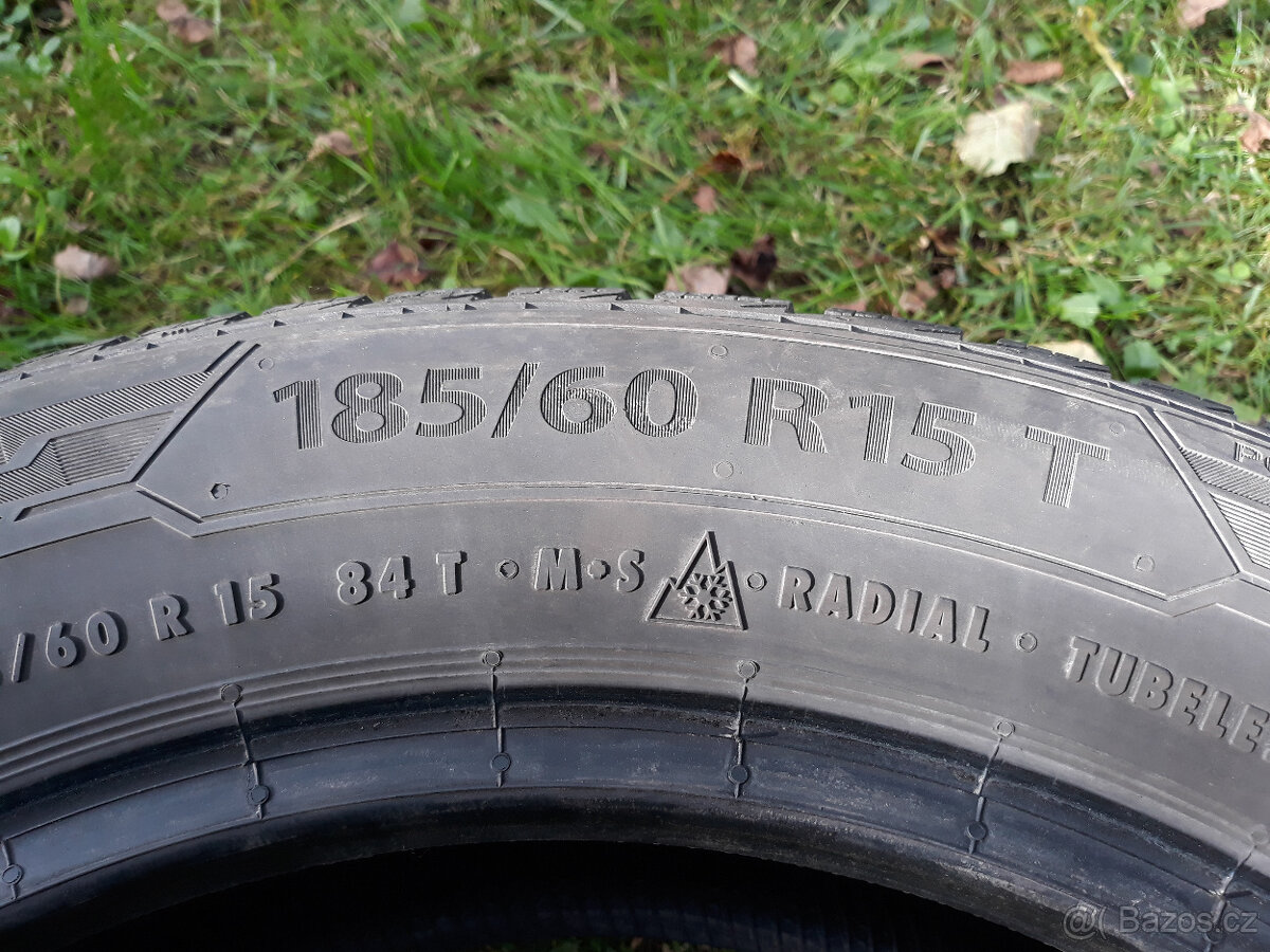 4x zimní pneu 185/60 R15 - 22.2. - 07:45 - 8
