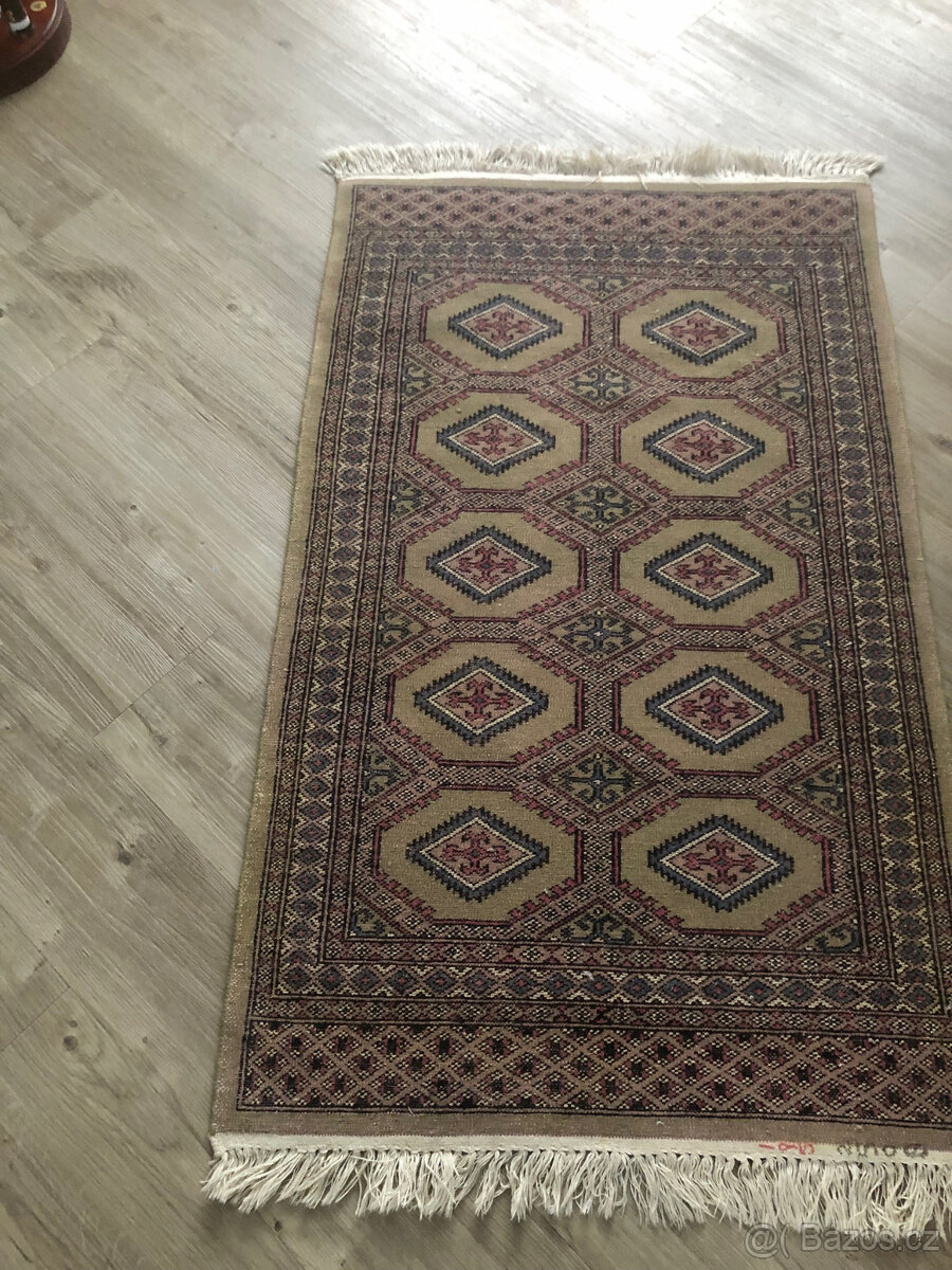 Ručně vázaný koberec, běhoun Buchara - 8