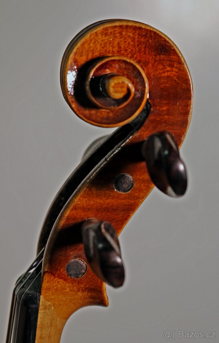 Staré 4/4 housle opravované v roce 1959 J.B. Herclíkem - 8