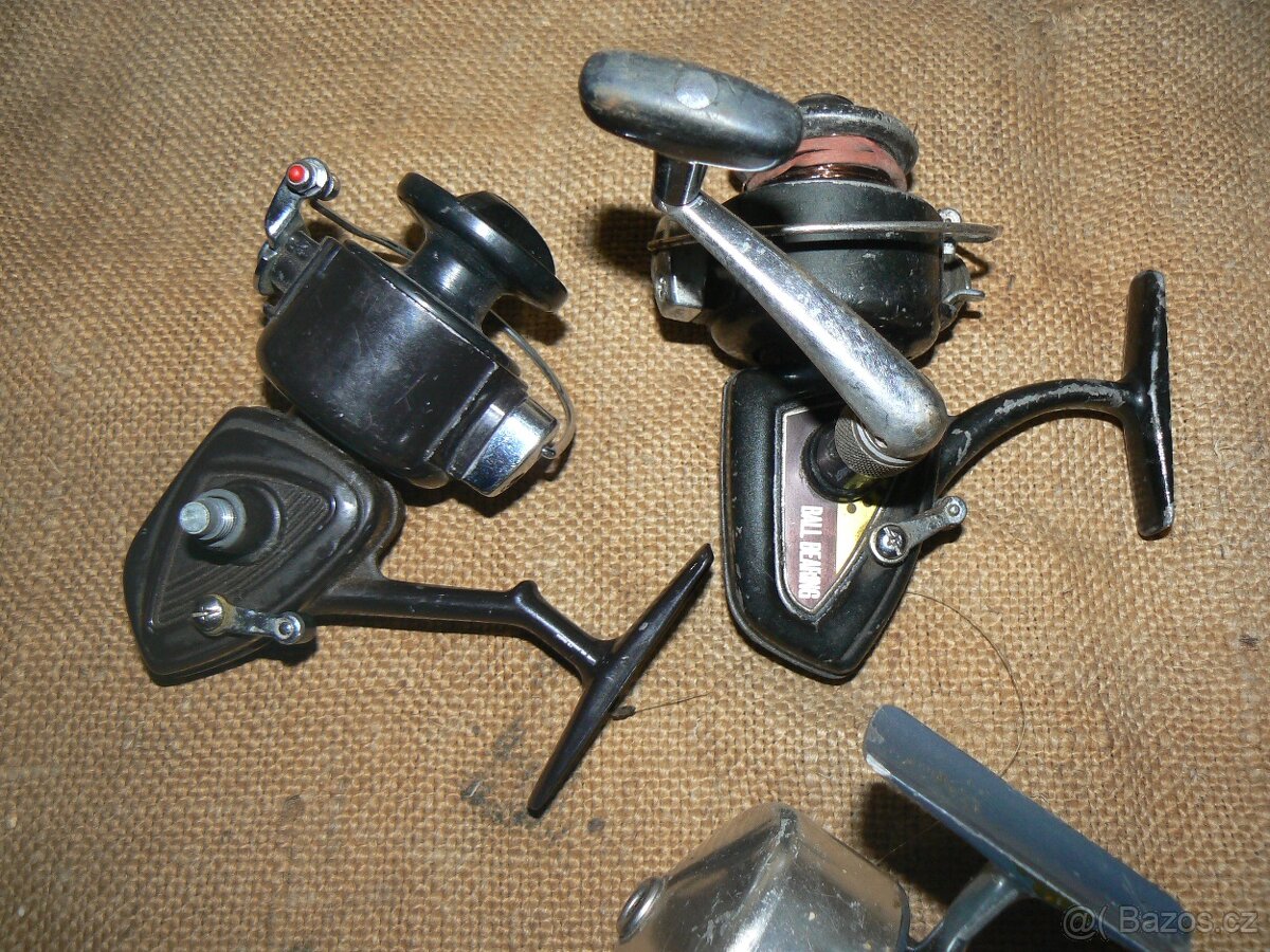 Staré navijáky a prut značky Shakespeare - 8