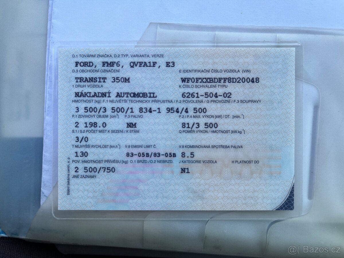 Ford transit valník - 8