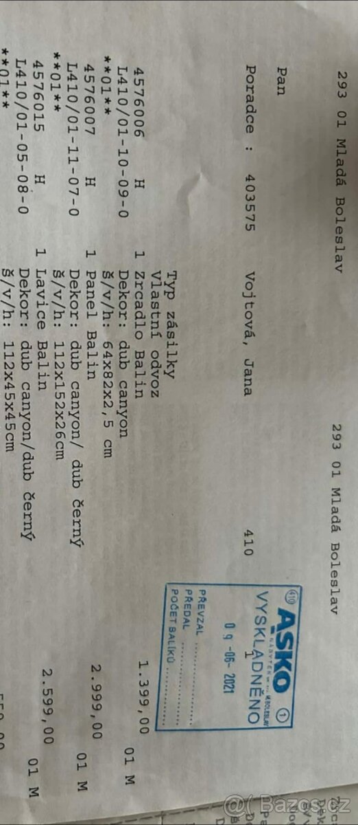 Předsíňová sestava - 8