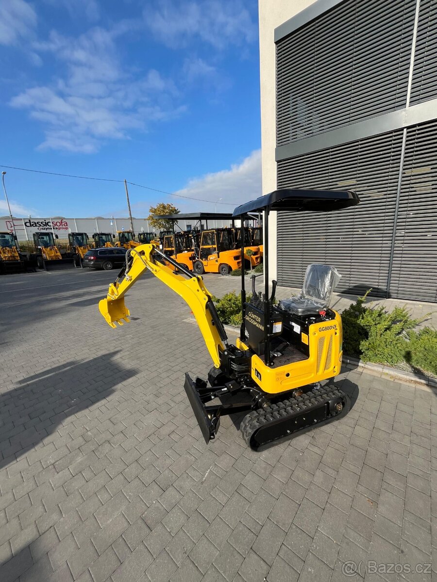 Minibáger GG800NX -Koncoročná AKCIA + Dovoz GRÁTIS - 8