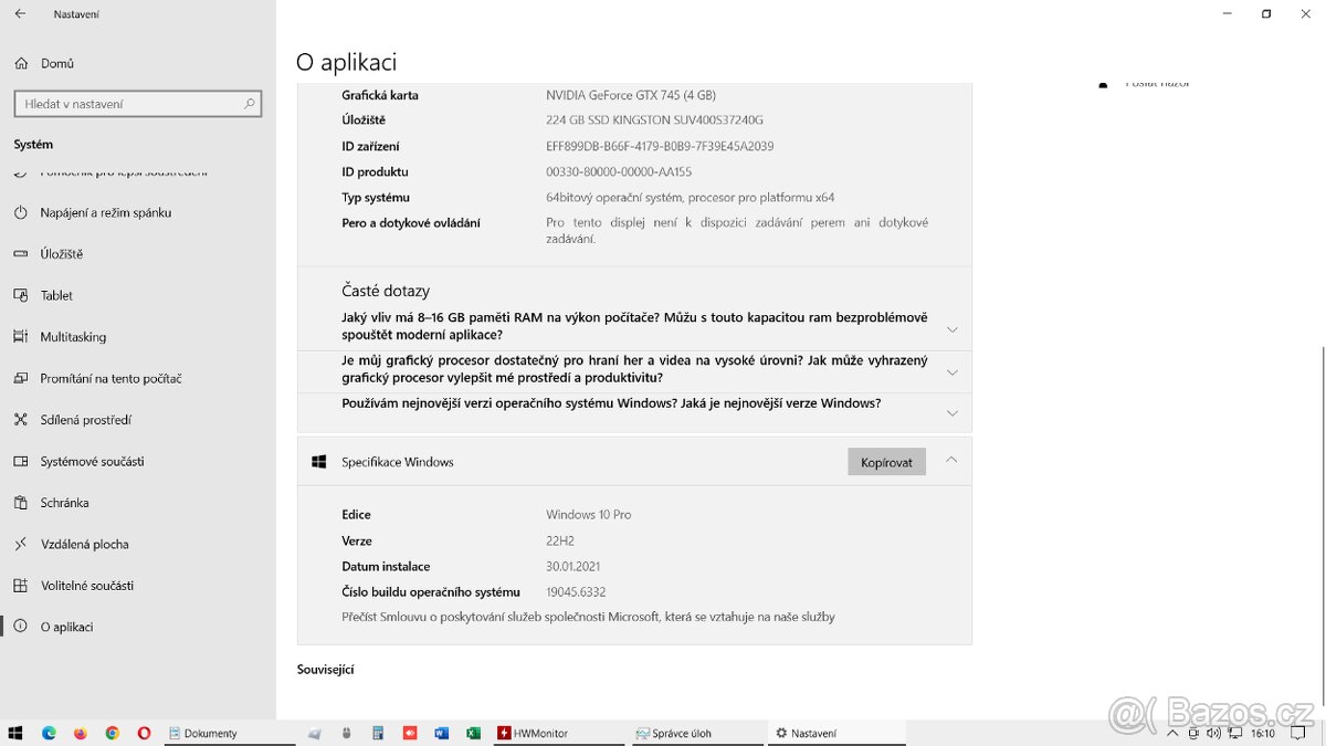 3x PC sestava + další komponenty po upgradu - Praha 4 - 8