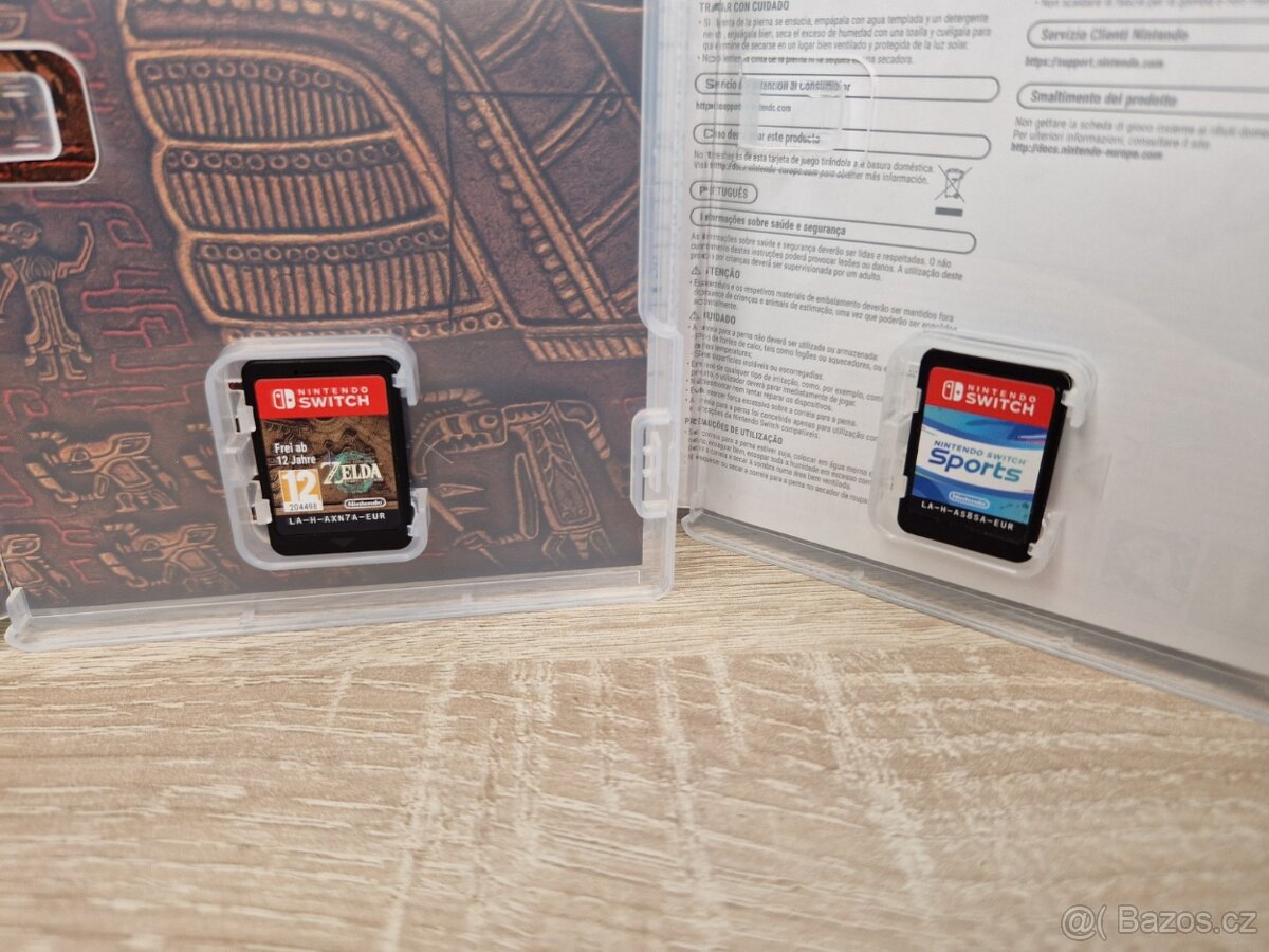 Nintendo Switch OLED Zelda + HRY a pouzdro - ZÁRUKA 1 ROK - 8