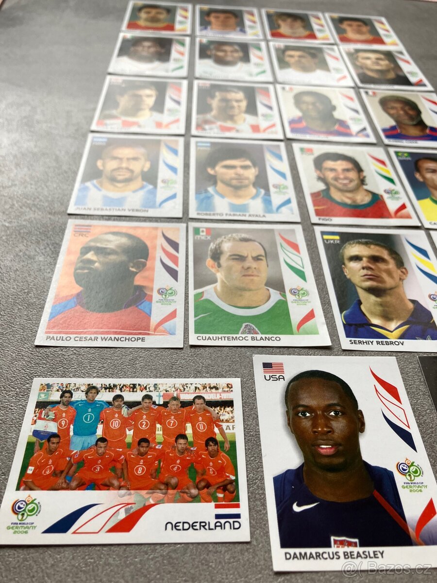 Panini 2006 World Cup samolepky - 8