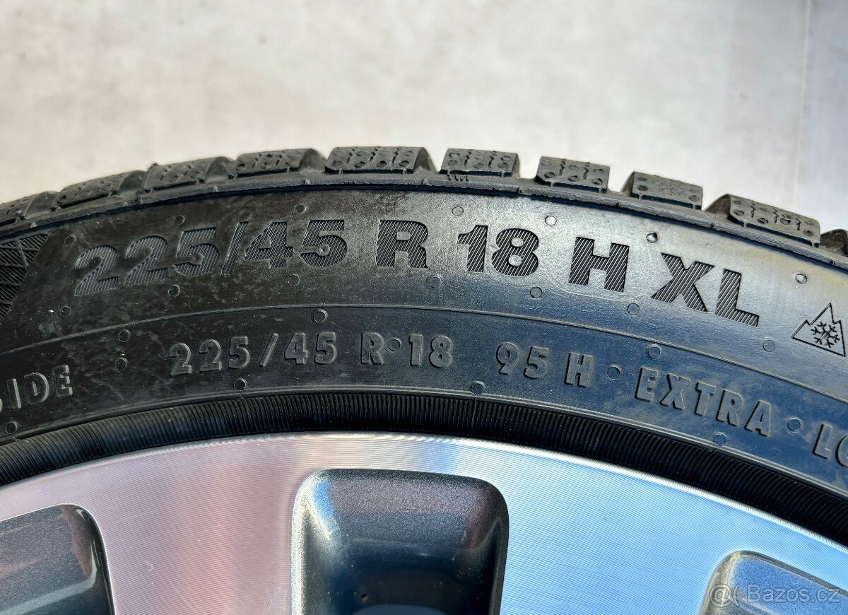 C class r18 alu kola r18 5x112 Zimni Continental - 8