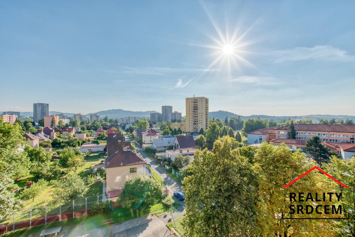 Pronájem zařízeného bytu 1+kk s lodžií, 21 m2, ul. Ostravská - 8