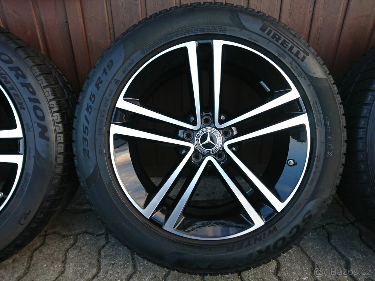 Mercedes Benz GLC zimní Originální alu kola 235/55/19 5x112 - 8