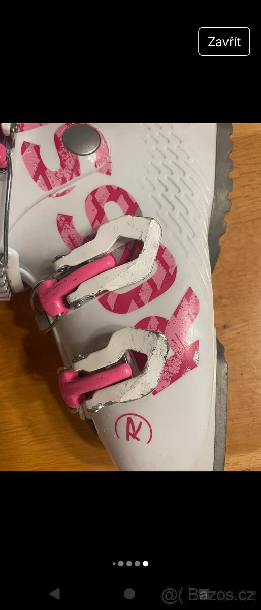 Dívčí lyžáky Rossignol vel.255 (36) - 8