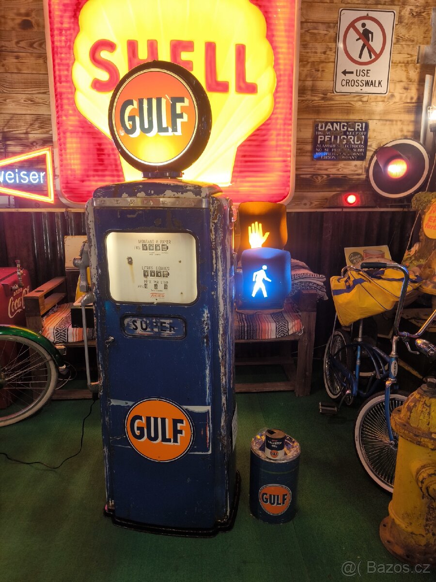 Benzínový stojan tokheim Gulf - 8