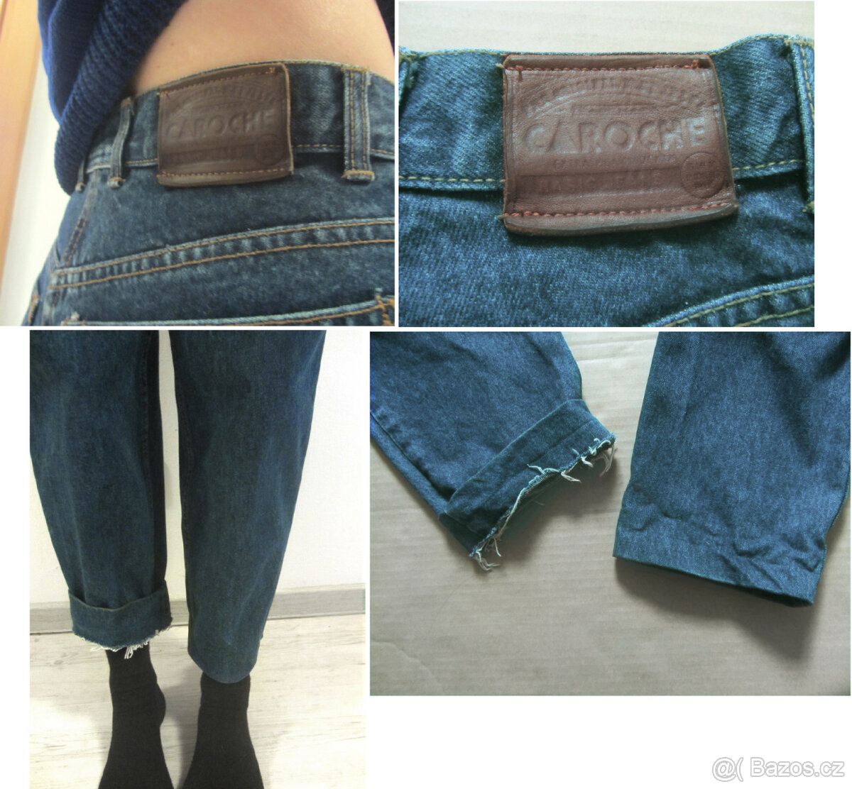 Vintage 90s dámské džíny - 8