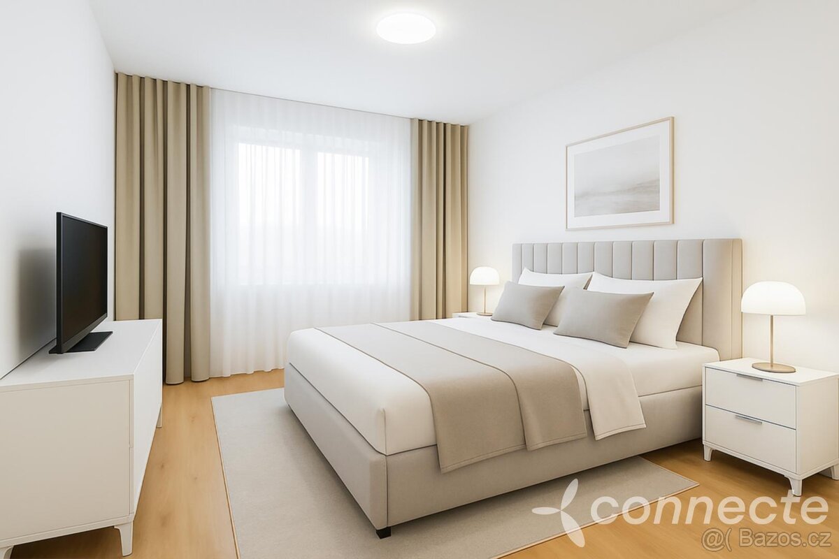 Prodej bytu 3+kk, 78m2, terasa, parkovací stání, zahrádka (S - 8