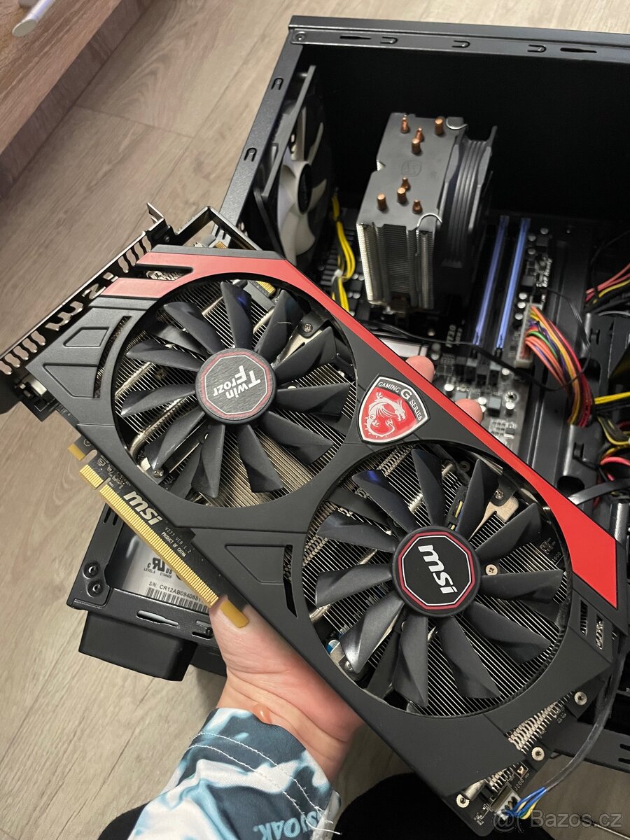 Herní Počítač na náhradní díly – jen rozbitý zdroj - 8