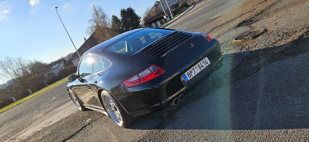 Porsche 911 Carrera S,manuál,generace 997 - 8