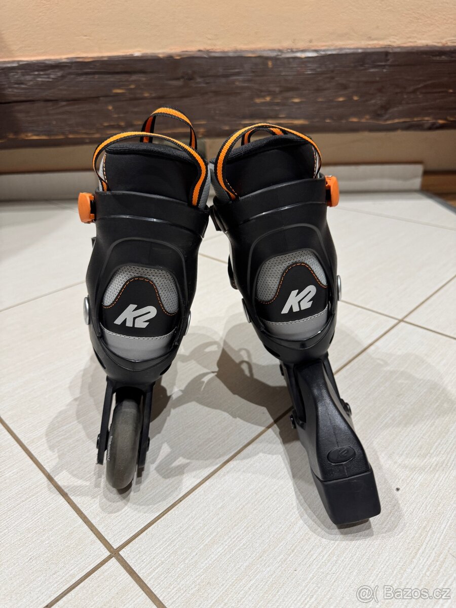 Dětské rostoucí kolečkové inline brusle K2 (2 x) - 8