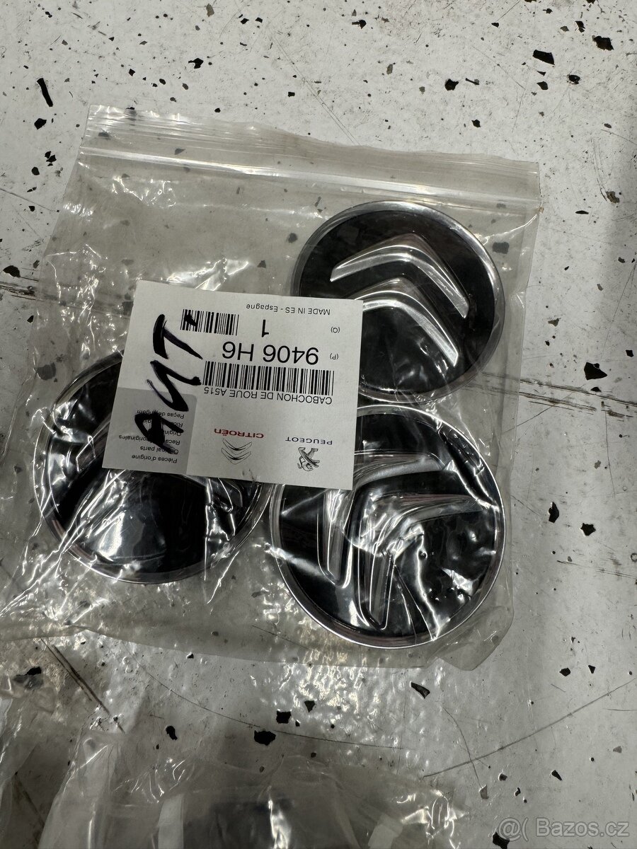 Sada ALU disků originál Citroën 6Jx16 - 8