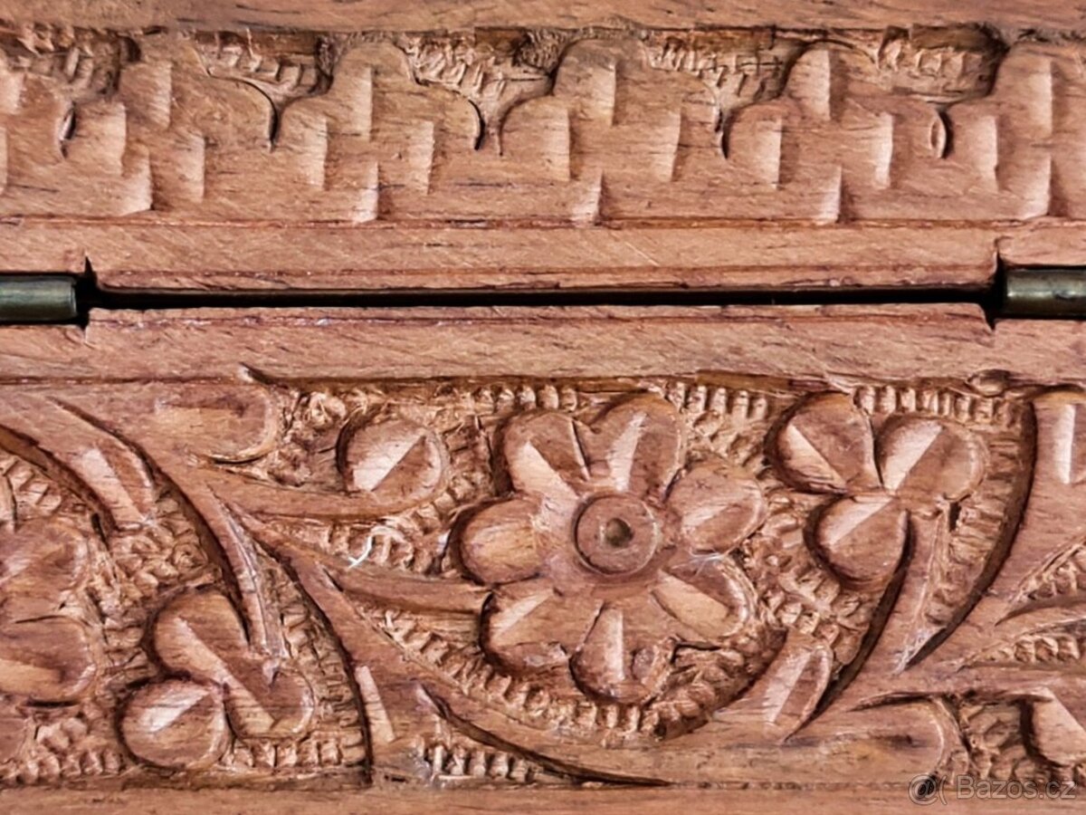 Dřevěná šperkovnice, India - 8