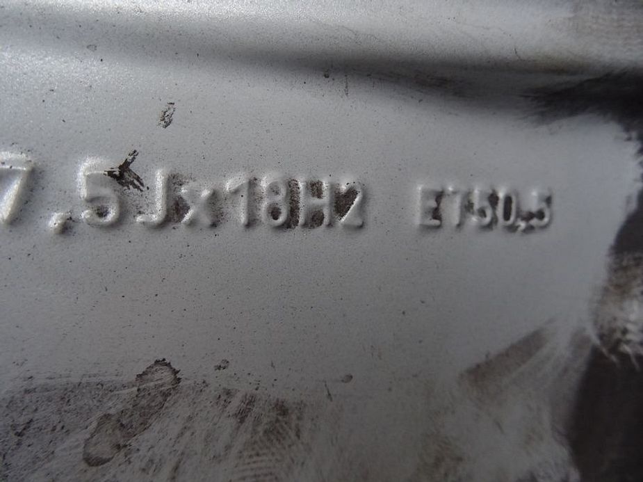 Alu disky originál Volvo, 18", 5x108, ET 50,5 , šíře 7,5J - 8