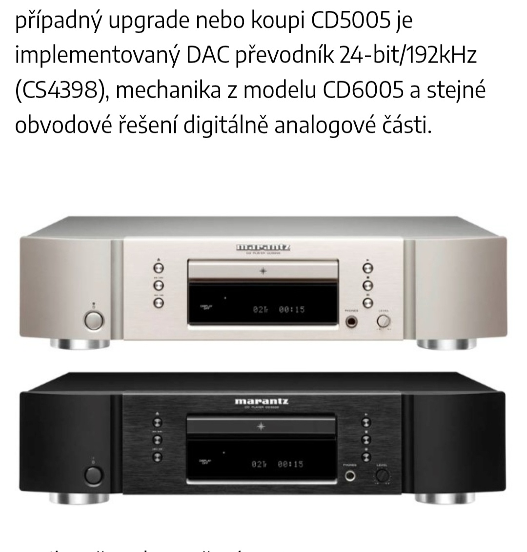 High End CD player Maranz 5005 - 8