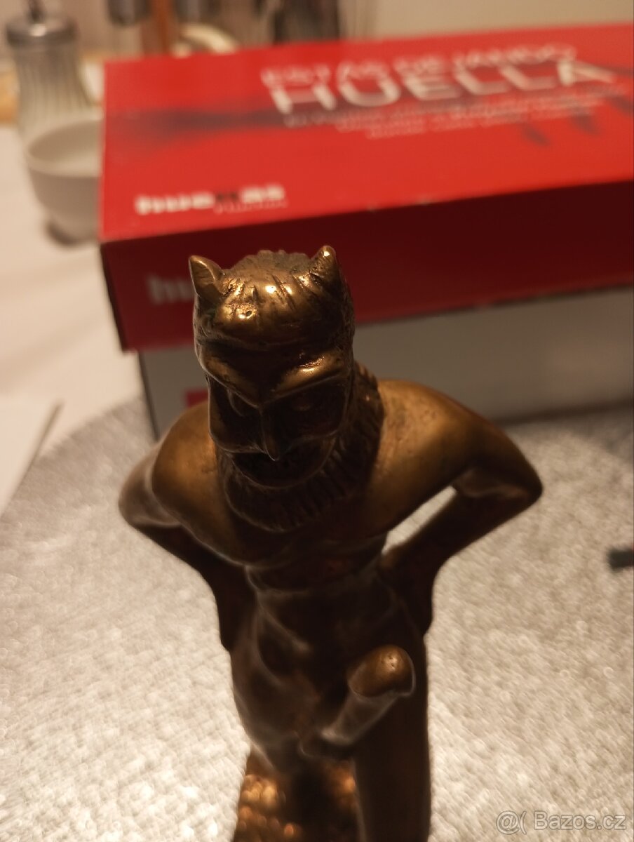 Bronzová socha satyra - 8