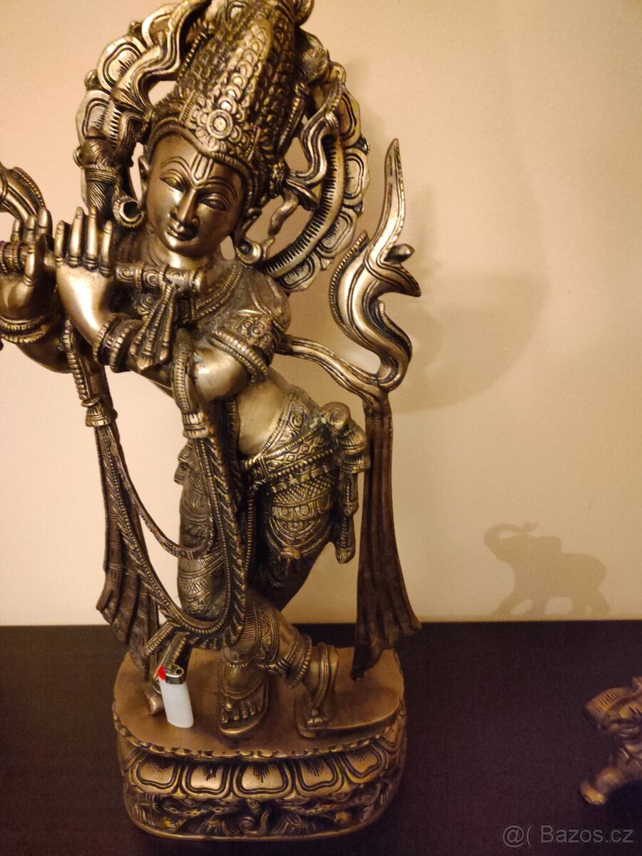 Krišna hrajúci na flautu - 8