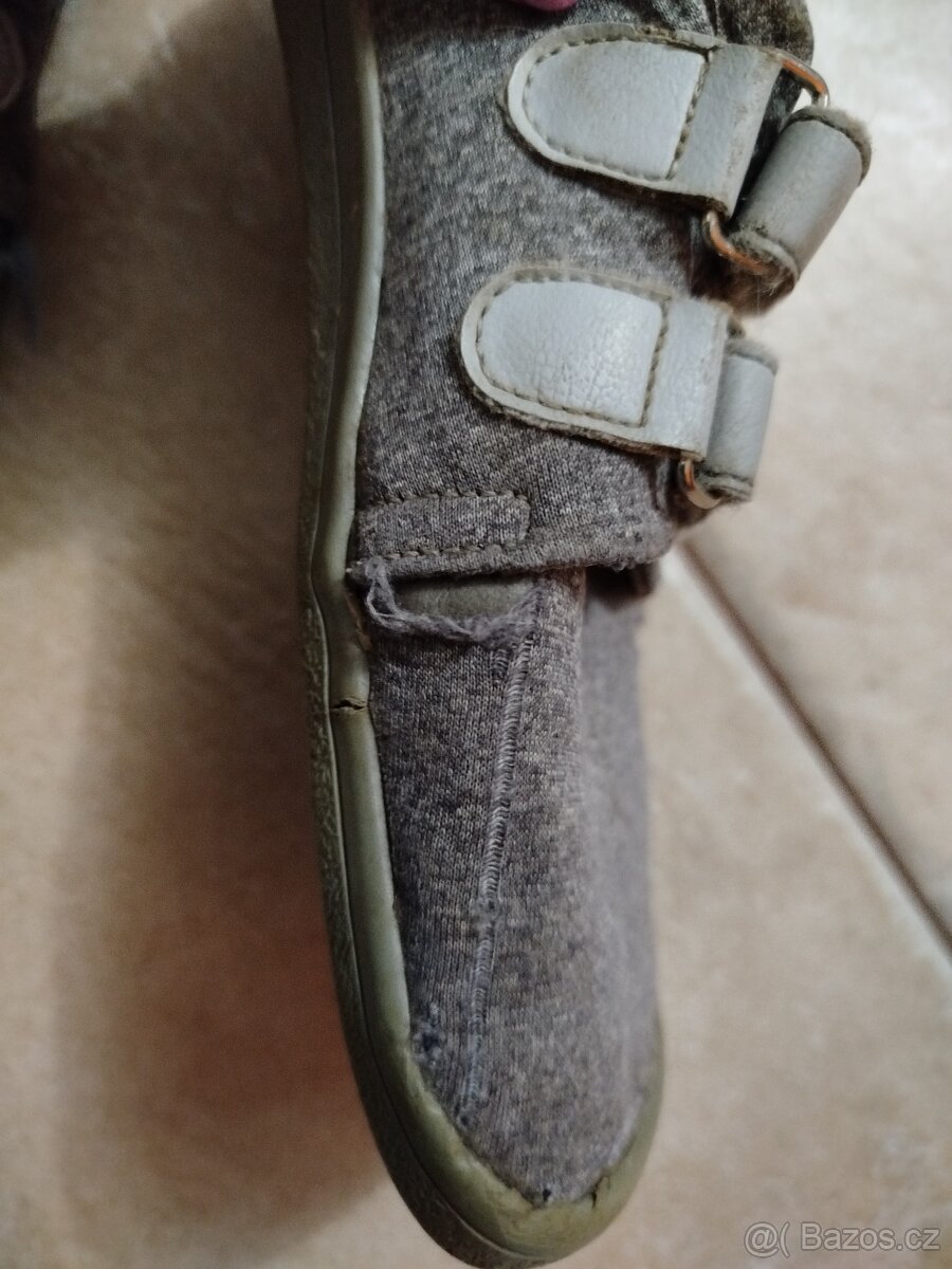 dívčí barefoot síťované tenisky Beda 34 +softshelové zdarma - 8