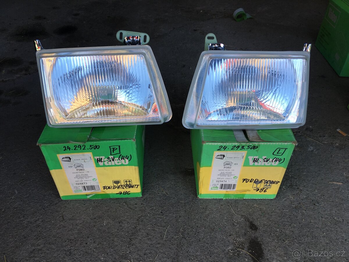 Ford Escort,Sierra-nové blatníky,světla,chladiče,tlumiče - 8