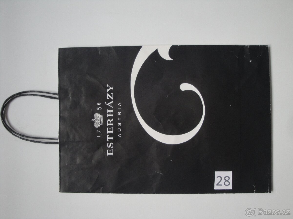 Papírové, dárkové, vánoční tašky - 8