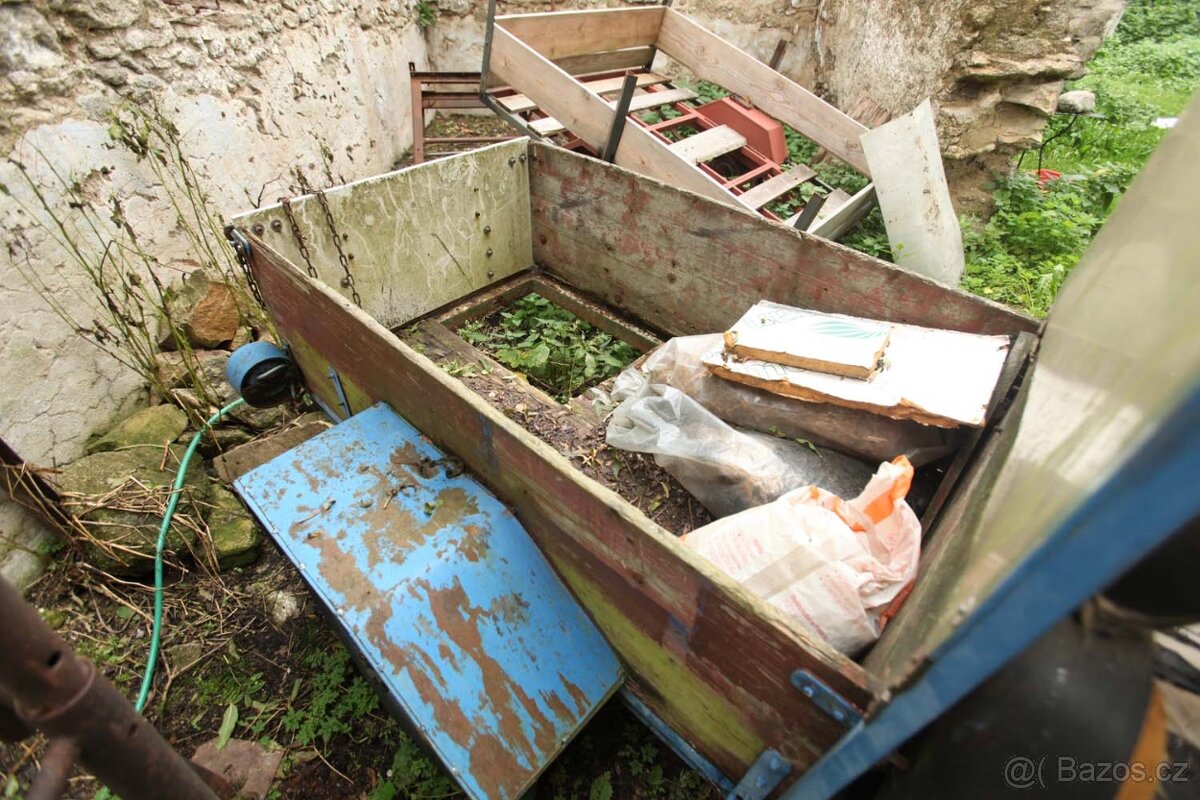 Malotraktor Trabant s korbou - 8