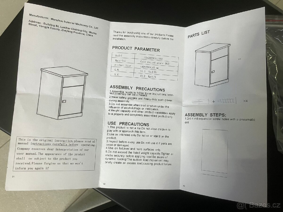 Poštovní schránka na balíky - 8