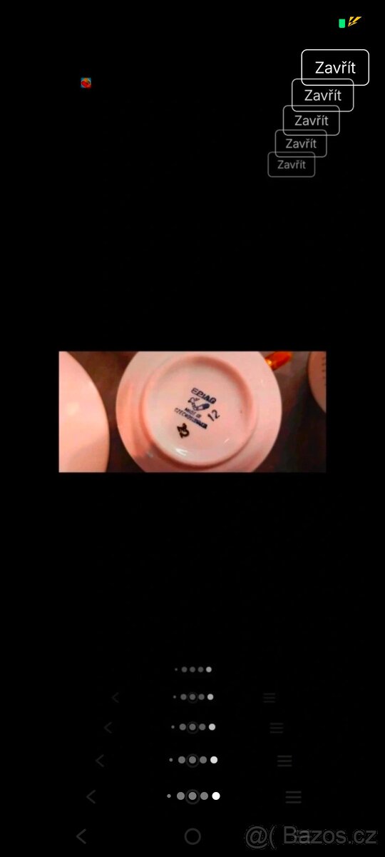 Porcelánový set - 8