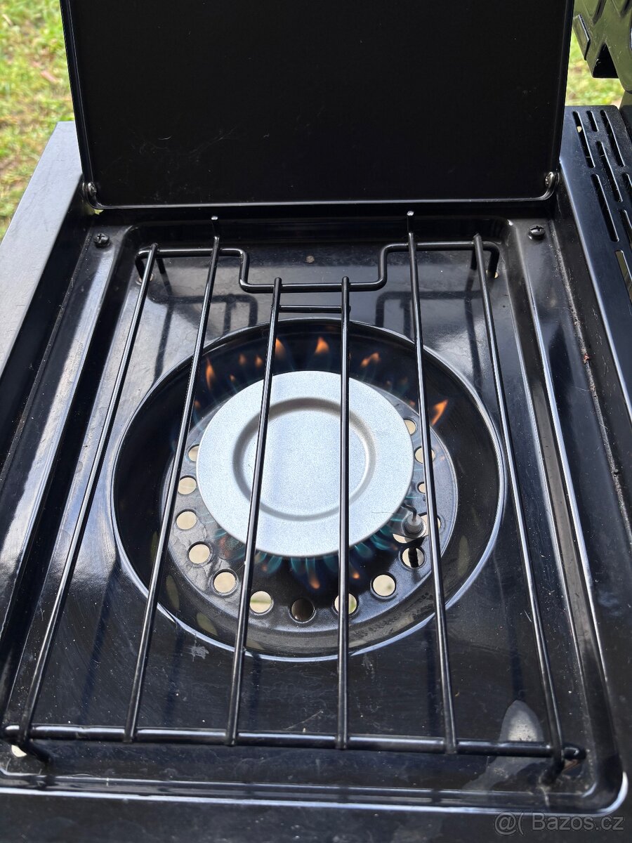 Plynovy gril + 2x plynova bomba + naradi - 8