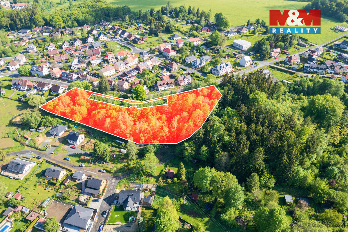 Prodej pozemku k bydlení, 9804 m², Aš - 8