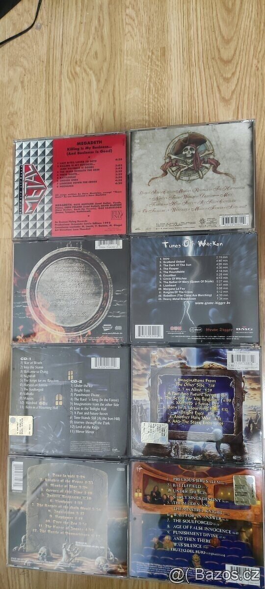 Prodám CD Metal 6. - 8