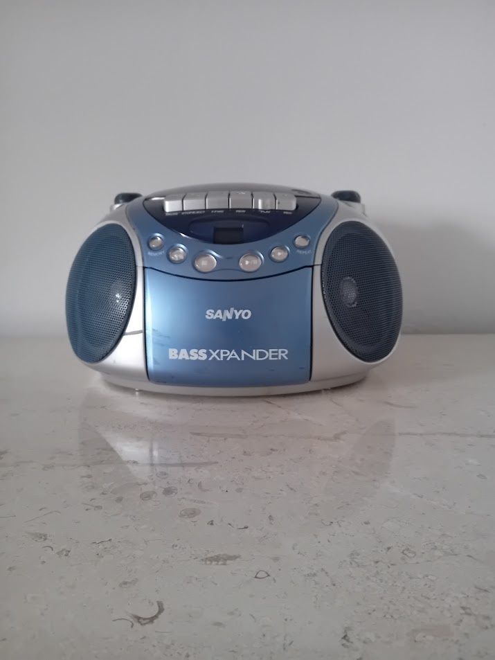 Rádio magnetofon, CD, SANYO, vyrobeno v Japonsku - 8