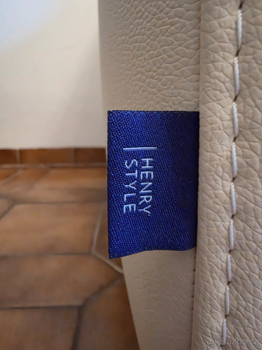 Nova kozena rozkladaci sedacka bezova - 8