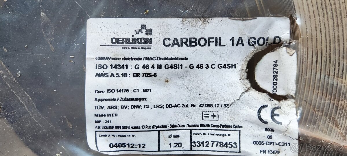 svářecí dráty do CO2 - 8