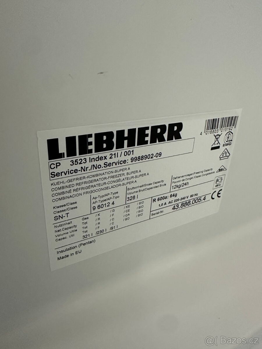 Lednice s mrazákem Liebherr (116) - 8